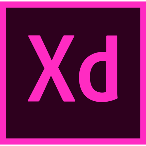 Logo de adobe XD